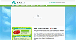 Desktop Screenshot of kingrecycling.ca